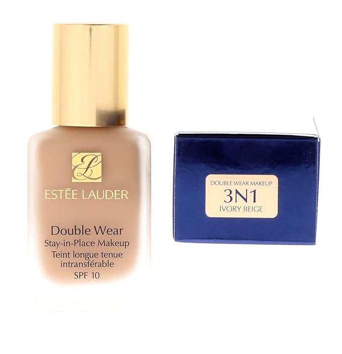 Estée Lauder Double Wear Stay-in-Place 24-Hour Long-Wear Matte Foundation, 1.0 oz. , 3N1 Ivory Beige