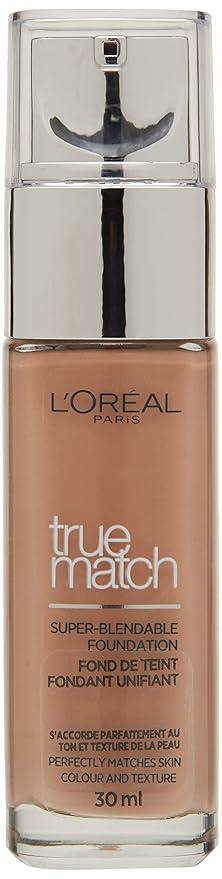 L'Oreal Paris New True Match Foundation 30ml - 5D/5W Golden Sand