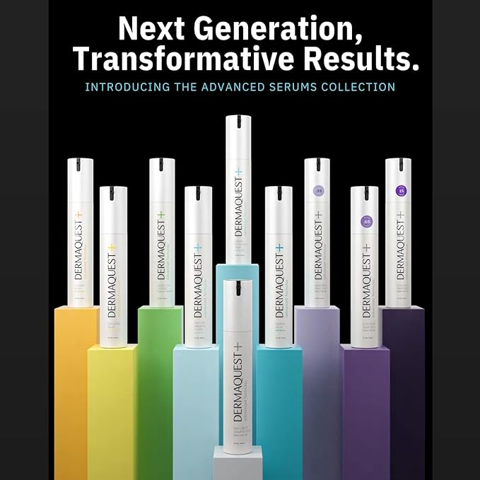 DermaQuest+ NEW Peptide Line Corrector Face Serum (1oz)