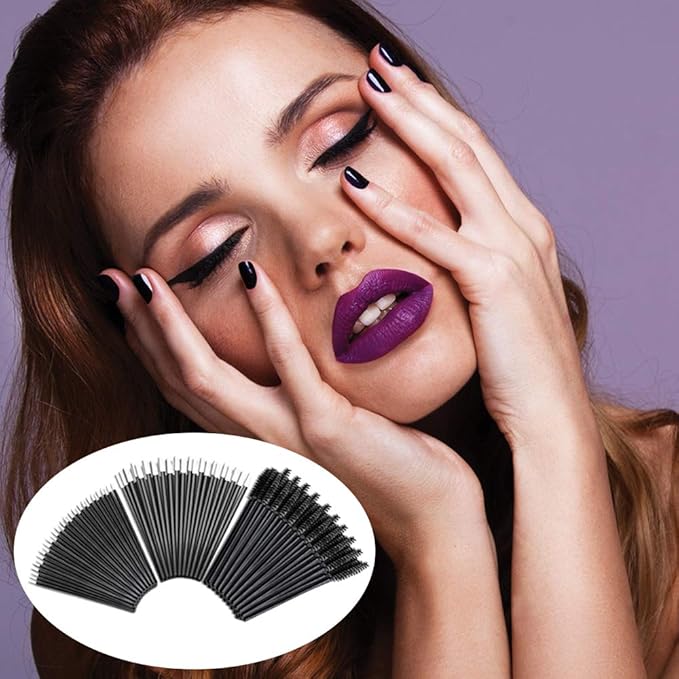 2 Styles Professional Makeup Palette with Spatula and 150 PCS Makeup Brush Kit, SourceTon Cosmetic Palette (5.9”x 3.9”) & Makeup Applicators (Mascara Wands, Lipstick Applicators, Fine Eyeliner Brush)