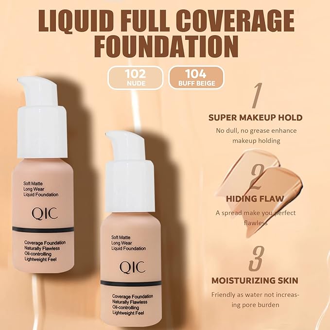 All in One Makeup Kit,Includes 12 Colors Eyeshadow Palette,Foundation,Face Primer, Lipstick Set,Eyebrow Soap Kit,Winged Eyeliner Stamp,Waterproof Mascara,Makeup Brush,Makeup Sponge,Gift Set for Women