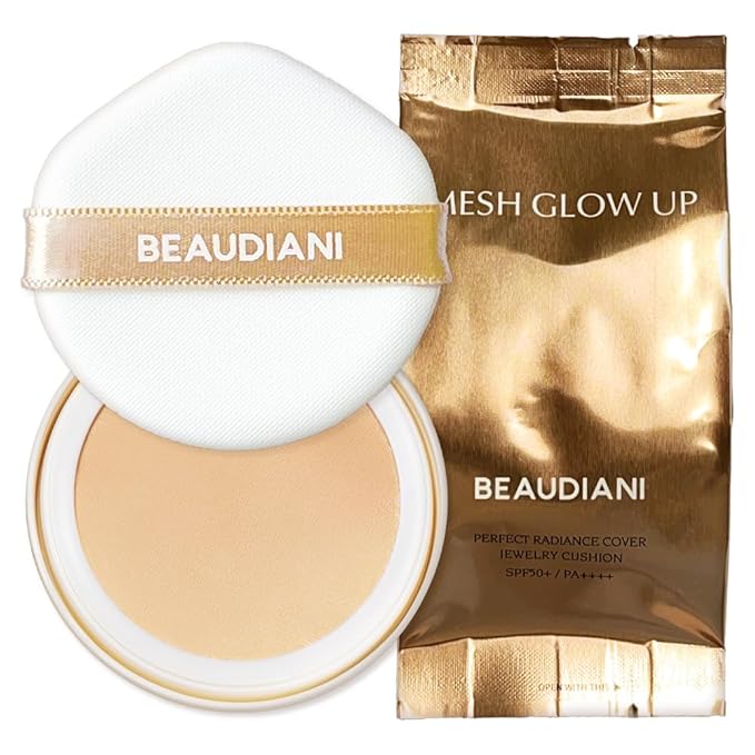 Mesh Glow Cushion Foundation (01-REFIL Natural Cover Daily (#21), Refill Only)