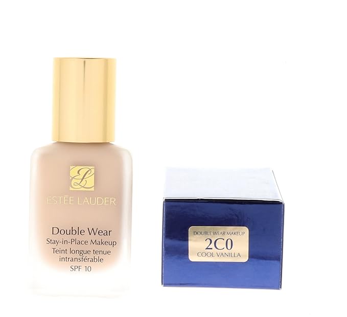 Estee Lauder Double Wear Stay-in-place Makeup Spf 10-2c0 Cool Vanilla By Estee Lauder - 1 Oz Foundation, 1 Ounce