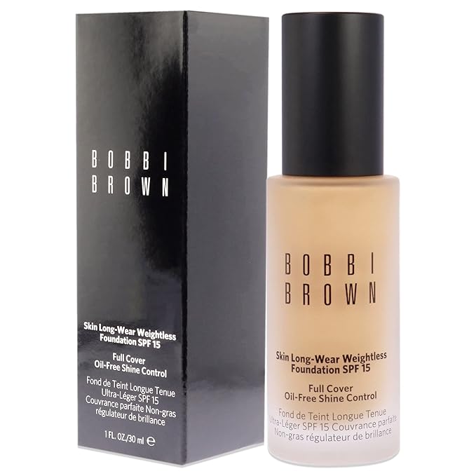 Bobbi Brown Skin Long-Wear Weightless Foundation SPF 15 - Warm Honey Women Foundation 1 oz