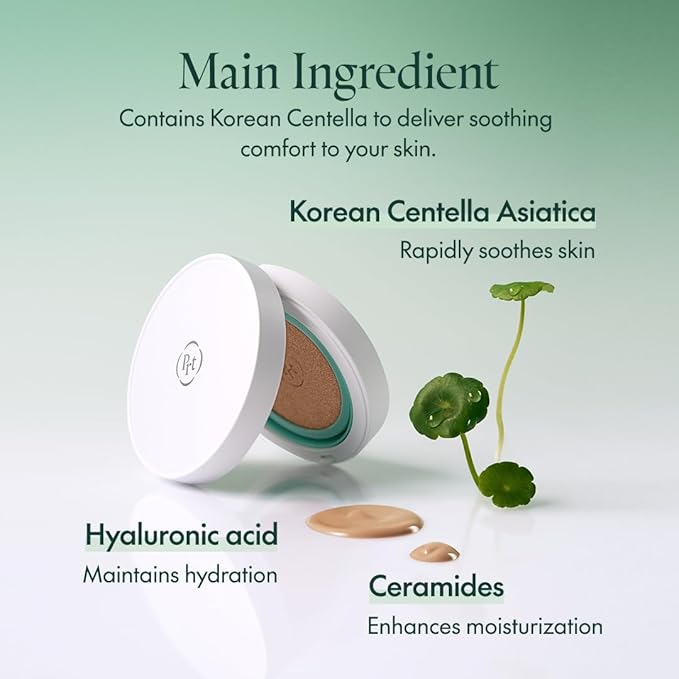 PURITO SEOUL Wonder Releaf Centella BB Cushion #13 Neutral Ivory, Foundation, Korean Centella, Makeup Long Lasting, Flawless Coverage, K-Beauty, 15g, 0.52 fl.oz