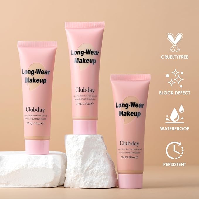 Liquid Foundation Full coverage Long-Lasting Buildable Weighless Foundation Cream Active Wear Color Stay Makeup-02