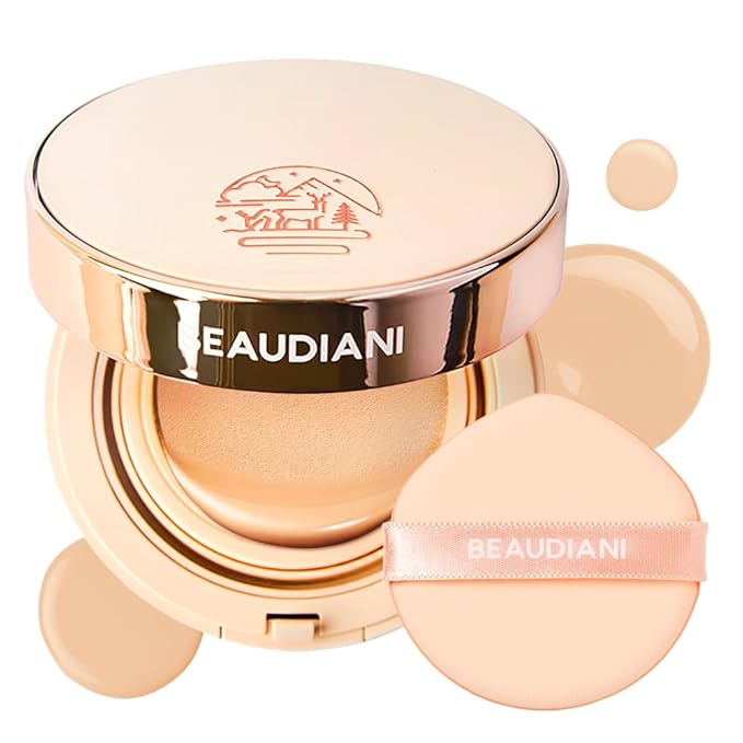 Mesh tight up cushion foundation 02, light/medium beige, Korean compact foundation, natural coverage, glow, sweat proof makeup, long lasting, all skin type