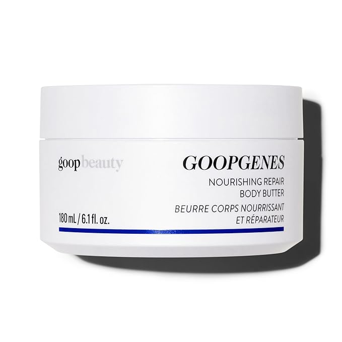 goop Beauty Body Butter | Lotion for Dry Skin | Nourishing Butters & Botanical Extracts | Hydrating & Firming Cream | 6.1 fl oz