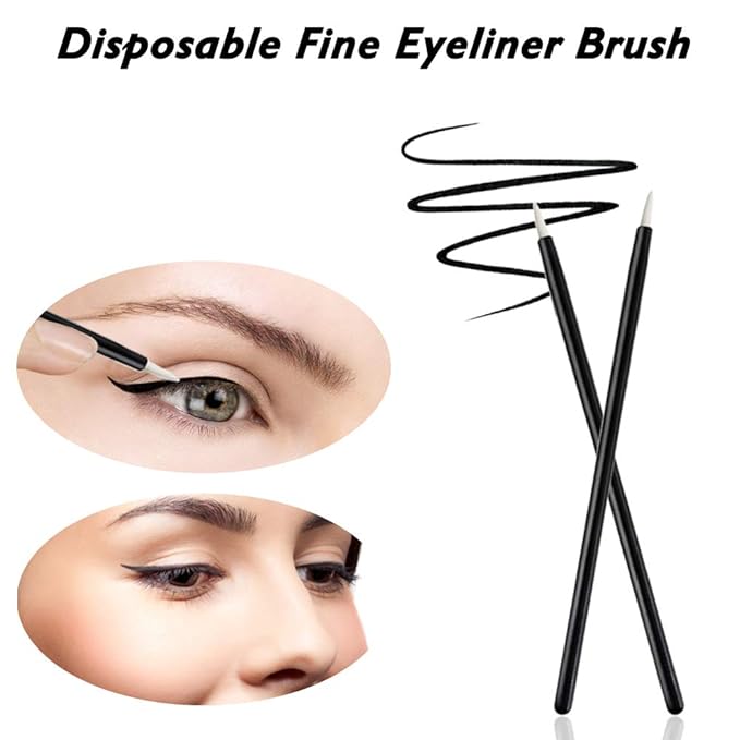 2 Styles Professional Makeup Palette with Spatula and 150 PCS Makeup Brush Kit, SourceTon Cosmetic Palette (5.9”x 3.9”) & Makeup Applicators (Mascara Wands, Lipstick Applicators, Fine Eyeliner Brush)