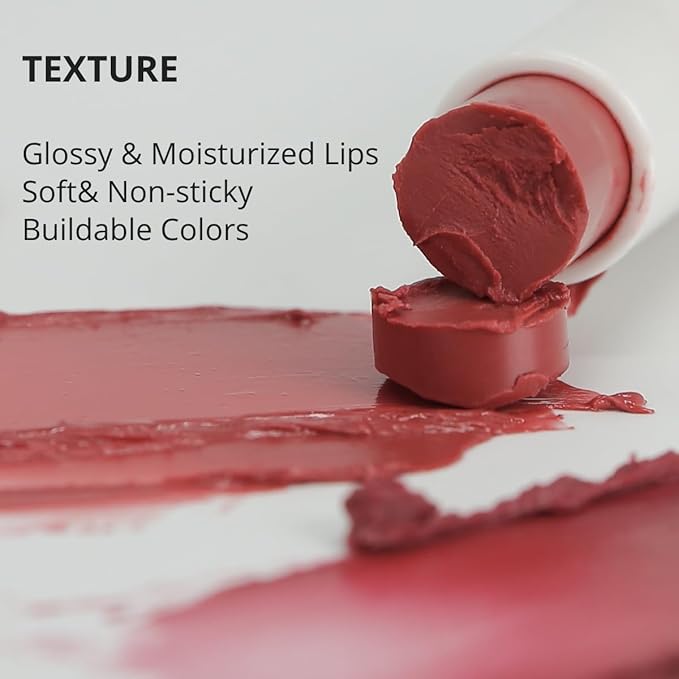 All Day Essential Tinted Lip Balm 02 Casual Nude | Natural Gloss Balm, Moisturizing Lip Care, Deep Nourishing Plant-Based Chapstick, Lasting Hydration Lip Butter for Dry Cracked Chapped Lips