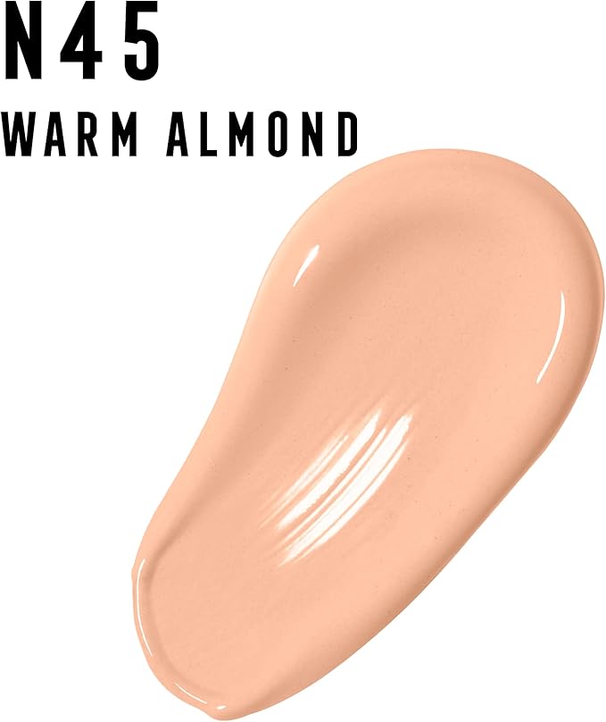 Max Factor Facefinity All Day Flawless 3 In 1 Foundation SPF 20, No. 45 Warm Almond