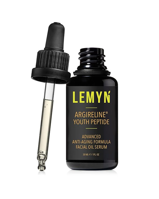 Argireline Youth Peptide Face Oil Serum | Anti-Aging, Hydrating, and Firming | Freshly Made Skincare | 30ml
