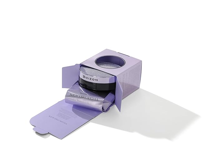 MIZON Vegan Collagen Cushion (15g/ 0.52 oz x 2 ea) Healthy and glowing look, Medium coverage compact with SPF38 PA++ Protection, Skincare and makeup INCLUDES REFILL (#21 Light Beige)