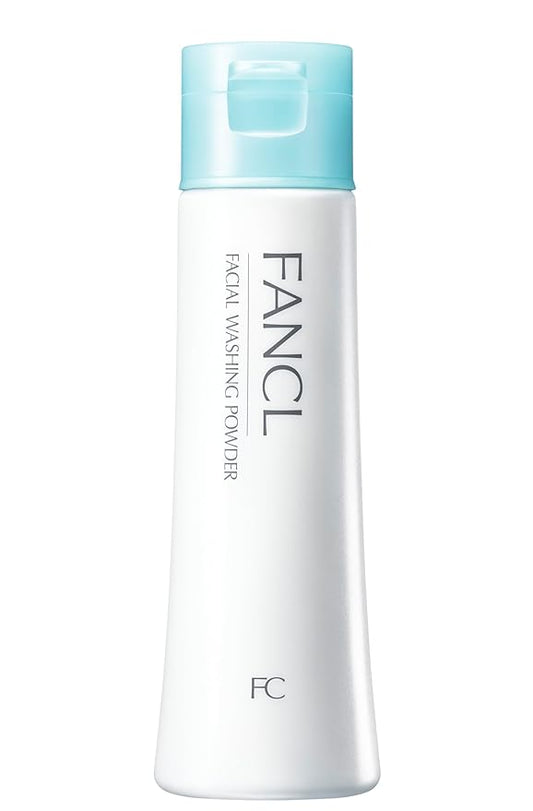 FANCL Facial Cleansing Powder - Japanese Facial Cleanser, Face Wash, Luxurious Foaming Lather, Hydrating, Preservative Free, Clean Skincare for Sensitive Skin [US Exclusive Edition]