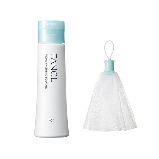 FANCL Facial Cleansing Powder & Foaming Net Set