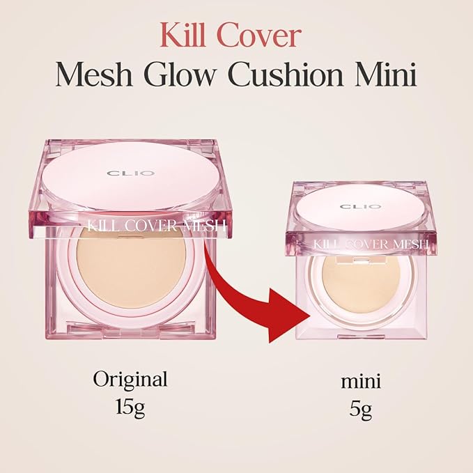 CLIO Kill Cover Mesh Glow Cushion (Mini, 5g, 3 LINEN)