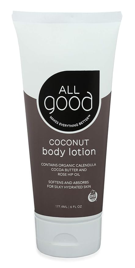 All Good Hand & Skin Relief Combo Set - Moisturize Dry Cracked Skin - Organic Handcrafted Balm & Coconut Lotion