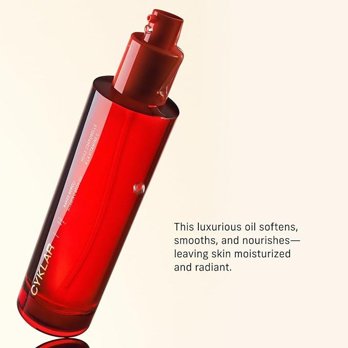 Vitamin C Body Oil for Women and Men. Moisturizing Naked Neroli Scented Body Serum for Glowing Skin. Nourishing, Hydrating After-Shower and Bath Skin Care Moisturizer, 4.2 Fl Oz