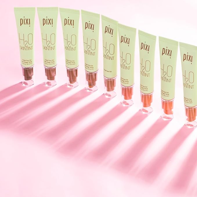 Pixi Beauty H2O SkinTint Tinted Face Gel, 1.2 fl oz / 35 ml, Porcelain