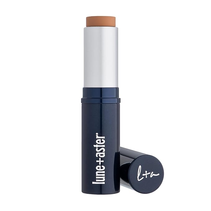 Lune+Aster Dawn to Dusk Foundation Stick - Deep Almond, Cream, All Skin Types