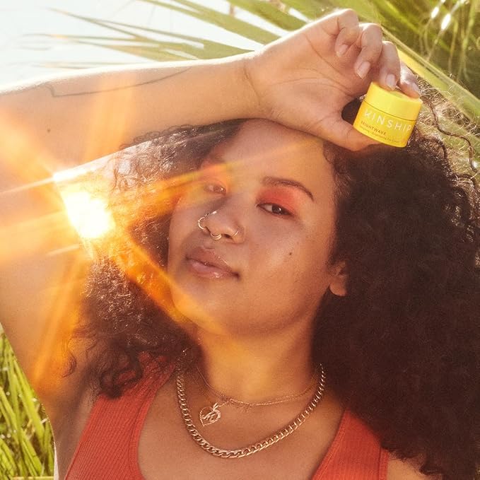 Kinship Brightwave Vitamin C Face + Eye Duo | 10% Vitamin C Serum (1 Fl Oz) | Brightening Eye Cream (0.5 Oz) | Fade Dark Spots | Reduce Fine Lines, Wrinkles, Dark Circles + Puffiness | All Skin Types