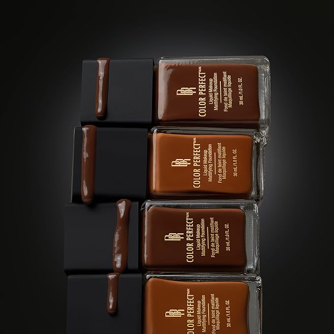 Black Radiance Color Perfect Liquid Full Coverage Foundation Makeup, Haute Cocoa, 1 Ounce