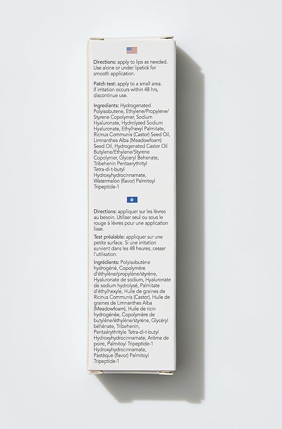 Alfie Hyaluronic Acid Lip Booster -Watermelon Flavor -15ml/0.5 Fl. Oz -Peptide Lip Treatment -Lip Plumper & Filler -Lip Serum & Moisturizer -Lip Volume Hydrating Treatment -Vegan Friendly, Non-Toxic