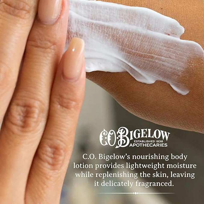 C.O. Bigelow Iconic Collection Vetiver Body Lotion, Scented Body Cream with Grapeseed Oil and Shea Butter, 10.5 fl oz