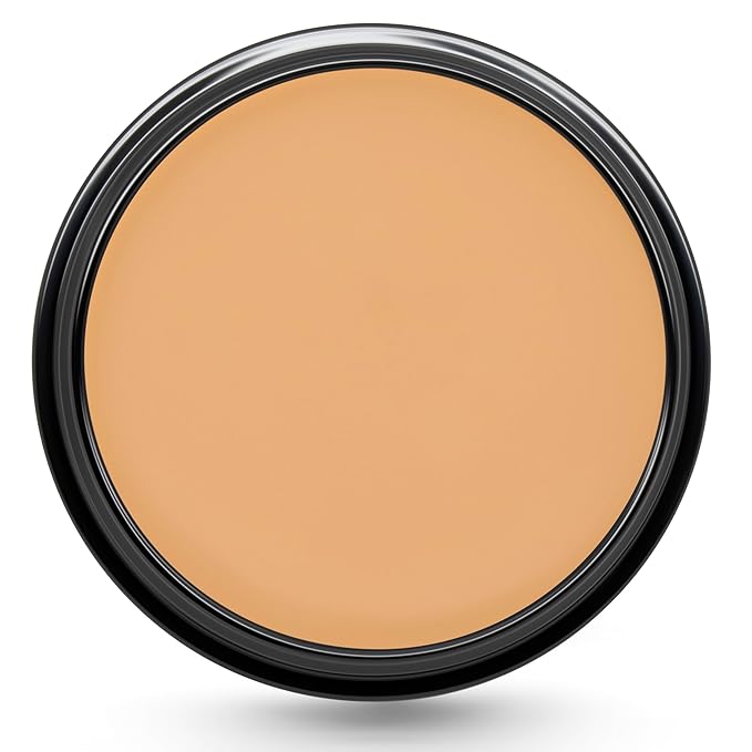 Graftobian HD Glamour Crème Foundation 1/2oz, Weightless Full Coverage Makeup, 65 Inclusive Shades, For All Skin Types, Natural or Full-Glam Looks, For Professionals and Beginners (Terracotta)