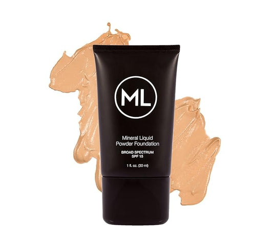 Mineral Liquid Powder Foundation ~Vanilla Cream~ 1 fl oz