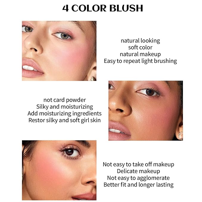 Makeup Eyeshadow Palettes,64 Colors Protable Multifunction Blush Highlighter Contour Palettes with Matte Shimmer Pearl Makeup Effect for Daily Party Makeup - High Pigment Waterproof #6