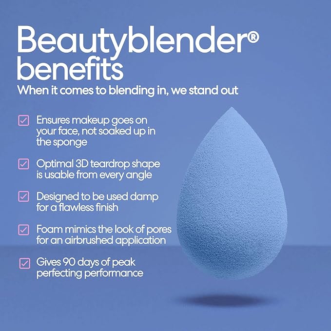 Beautyblender® Denim Limited-Edition Makeup Sponge