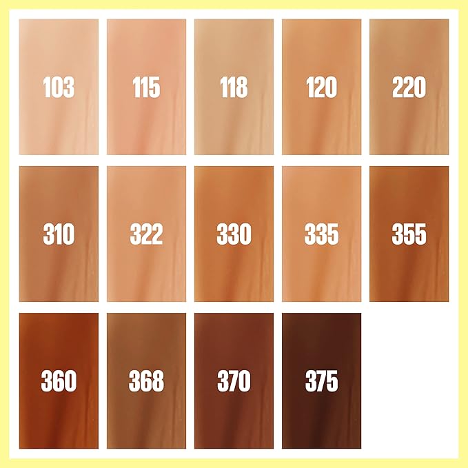 Maybelline Fit Me Tinted Moisturizer, Natural Coverage, Face Makeup, 375, 1 Count