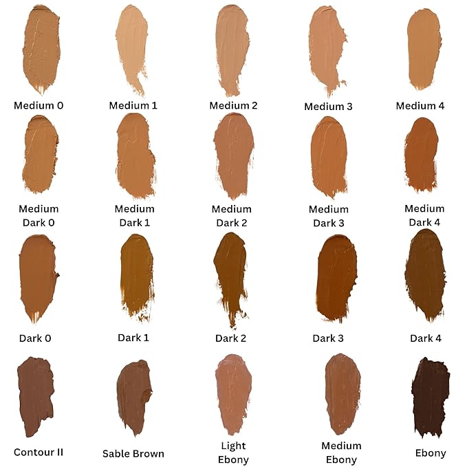 Mehron Makeup CreamBlend Stick | Face & Body Foundation | Full Coverage Professional Makeup Stick .75 oz (21 g) (Dark 4)