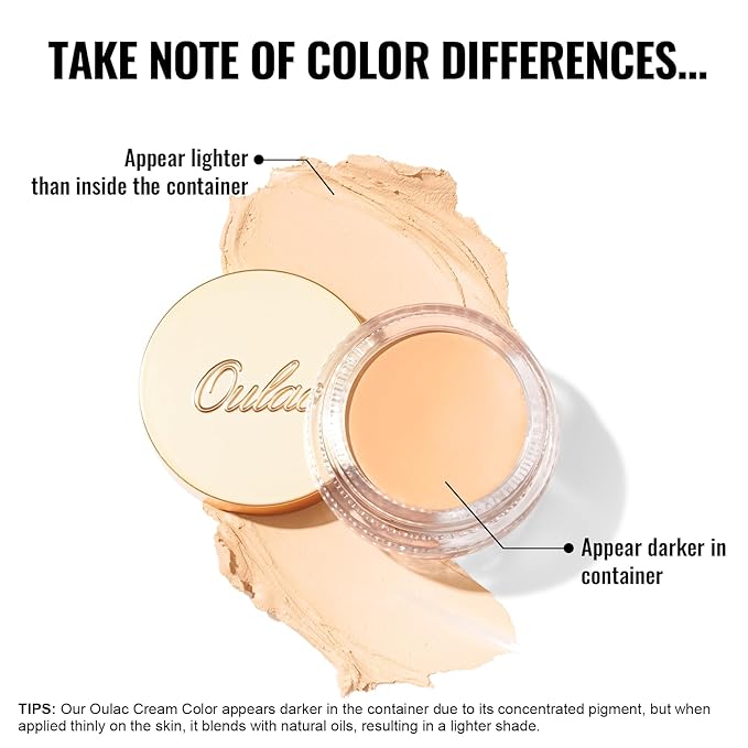 Oulac Matte Eyeshadow 3-in-1 Eyeshadow Eye Primer&Eyeliner Highly Pigmented Waterproof Smudge-proof Long Lasting Wear Smooth&Blendable Formula for Natural Look,Vegan & Cruelty-Free CM04