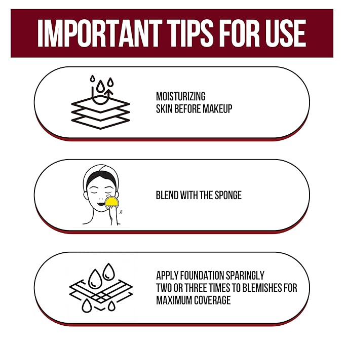 FV Waterproof Foundation with Medium Coverage, Oil-free & Long Lasting, Lightweight, Matte Foundation for Oily/Normal Skin, Sweat-resistant Liquid Makeup Foundation for Face, 30g, Classic Ivory