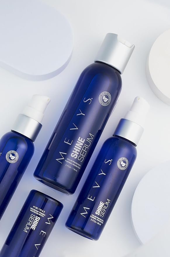 Shine Serum 2 Oz. (Color Protection - Thermal Protection), Hair Serum for Split Ends and Healthy Hair, Hair Style and Frizz Control, Hair Protector for Heating Tools, Seal Color and Color Care