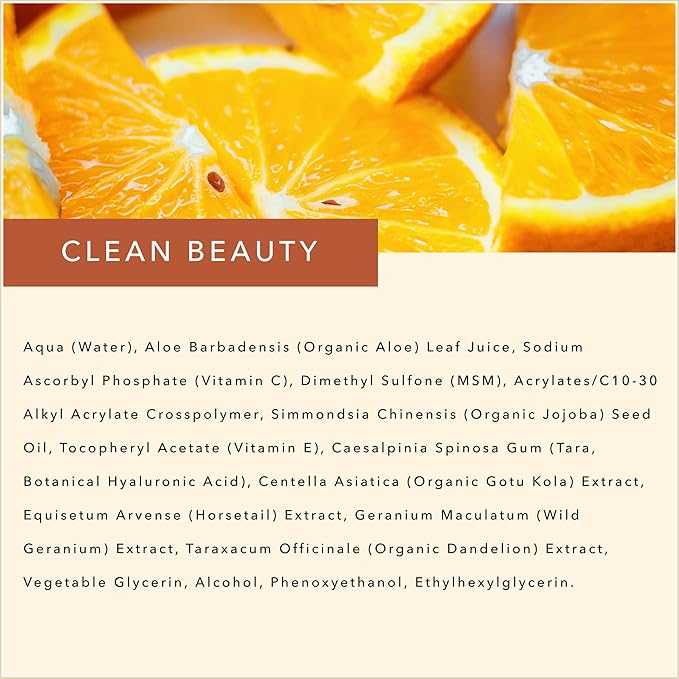 Vitamin C Serum – Hydrating Skincare Formula, Smooths Appearance of Fine Lines, Improves Skin Tone & Texture for a Fresher Look, Supports Radiant Complexion, Suitable for All Skin Types,1 fl oz