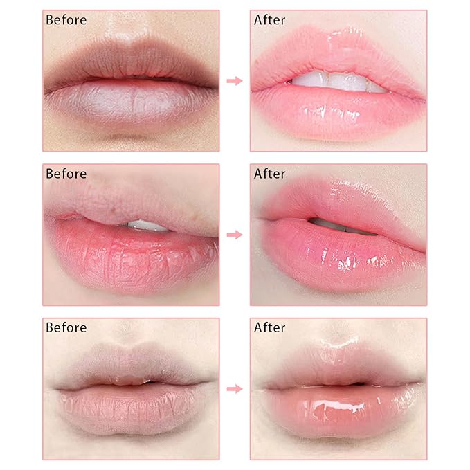 3 Pcs Bee Lip Balm Honey Pot, Honey Strawberry Apple Lip Mask Overnight, Moisturizing Lip Sleeping Mask, Hydrate Repair Prevent Dry Cracked Lip Exfoliator Lip Care (Honey+Strawberry+Apple Lime)