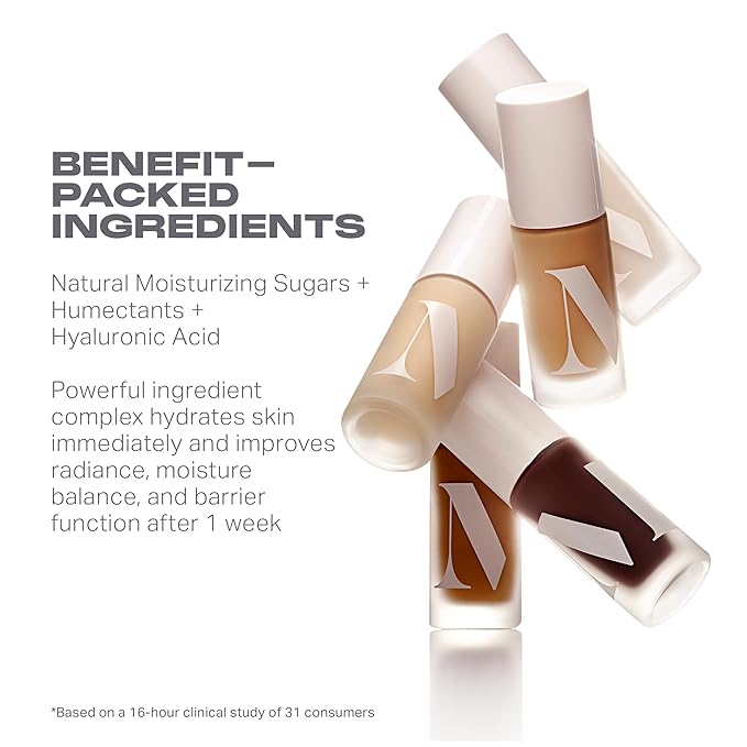 Morphe Lightform Liquid Foundation - Extended Hydration Foundation Makeup with a Lasting, Natural Radiant Finish - Long-Wearing Formula with Buildable, Medium Coverage - Deep 34W (1.01 fl oz)