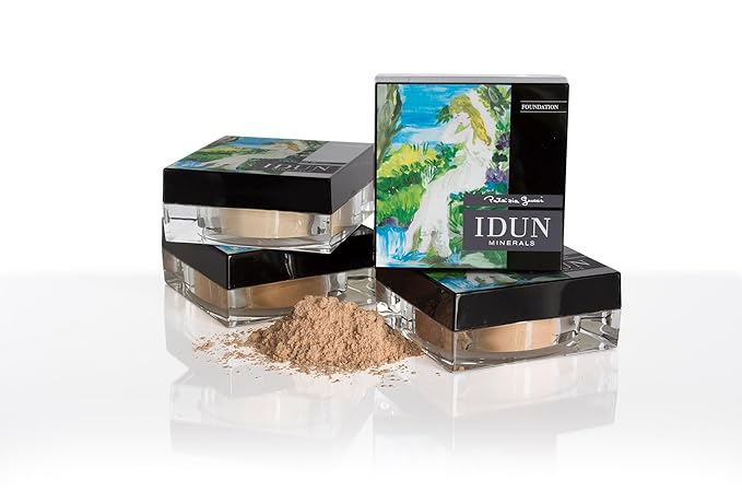 Mineral Powder Foundation - Longwear, Lightweight, Smooth Powder Formula - Blurring, Skin-Perfecting Finish - Vegan and Cruelty Free Formula - 006 Freja - 0.25 oz