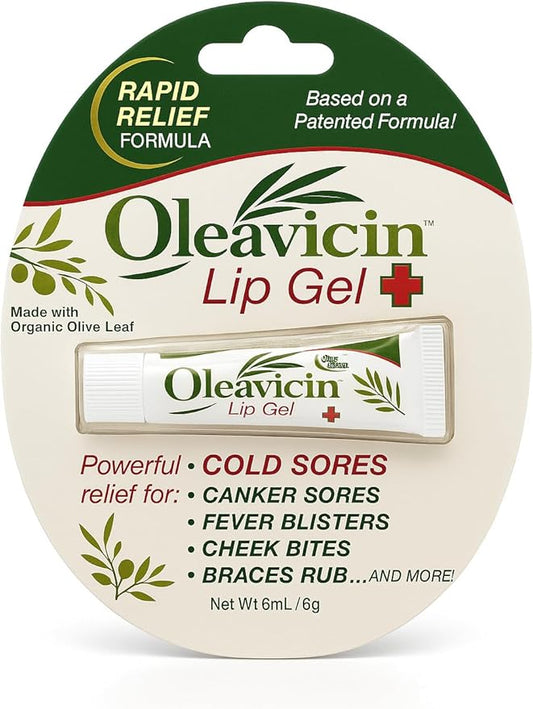 All Natural & Organic Fever Blister & Cold Sore Treatment & Relief Ointment Gel 1.3oz(3.8)