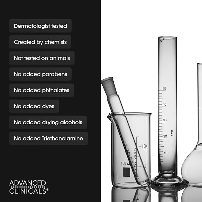 Advanced Clinicals Vitamin C Cream Visibly Brightening Body Lotion | Vitamin C Moisturizer Skin Care Body Cream For Women & Men Visibly Improves Look Of Dark Spots & Uneven Skin Tone, W/Travel Size