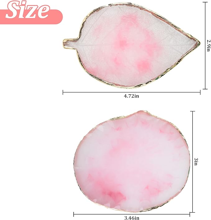 2 Pieces Nail Art Palettes Nail Polish Palette Mixing Palette Makeup Plate Nail Plates for Nail Art Nail Tip Holder Nail Art Display