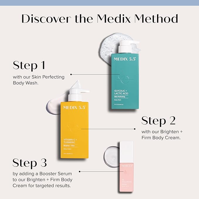 Medix 5.5 Vitamin C Cream Face Lotion & Body Lotion Moisturizer | Anti Aging Skin Care Firming & Brightening Cream Diminishes The Look Of Uneven Skin Tone, Age Spots, & Sun Damaged Dry Skin, (2-Pack)