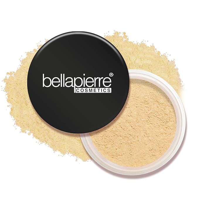 bellapierre Mineral Foundation SPF 15 - Loose Powder Foundation | Vegan & Cruelty Free Natural Makeup | Full Coverage Matte Finish | Hypoallergenic | Oil & Talc Free - 0.32 Oz - Ivory