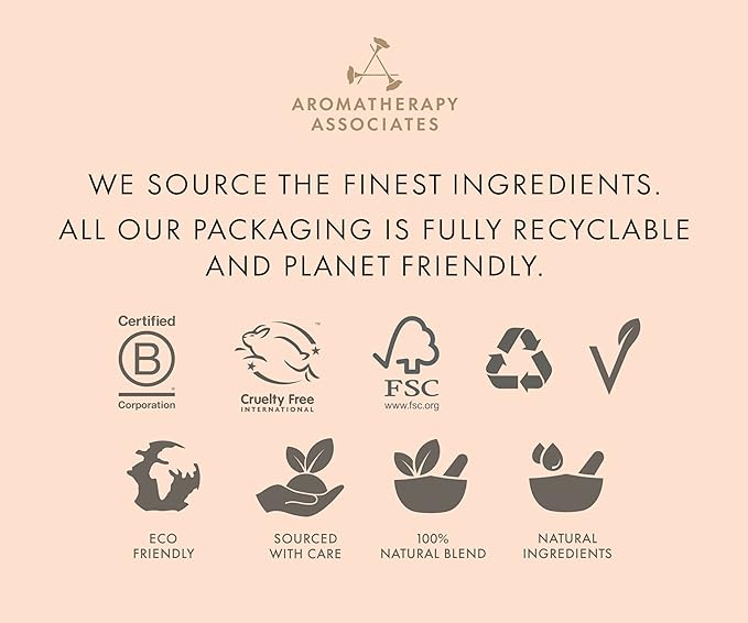 Aromatherapy Associates Rose Pure Essential Oil Blend. Premium Undiluted Blend to Uplift The Senses. Hand-Crafted with Rose, Geranium and Palmarosa (0.33 fl oz)