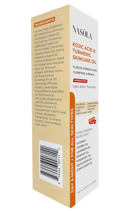 Kojic Acid Turmeric Skincare Bio Pure Oil