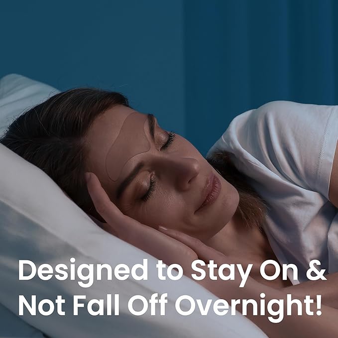 Advanced Wrinkle Patches 60ct Smile Line, Frown Line Wrinkle Patches for Facial Korean Skin Care Face Wrinkle Tape Invisible Overnight with Retinol & Collagen (Large (Forehead))