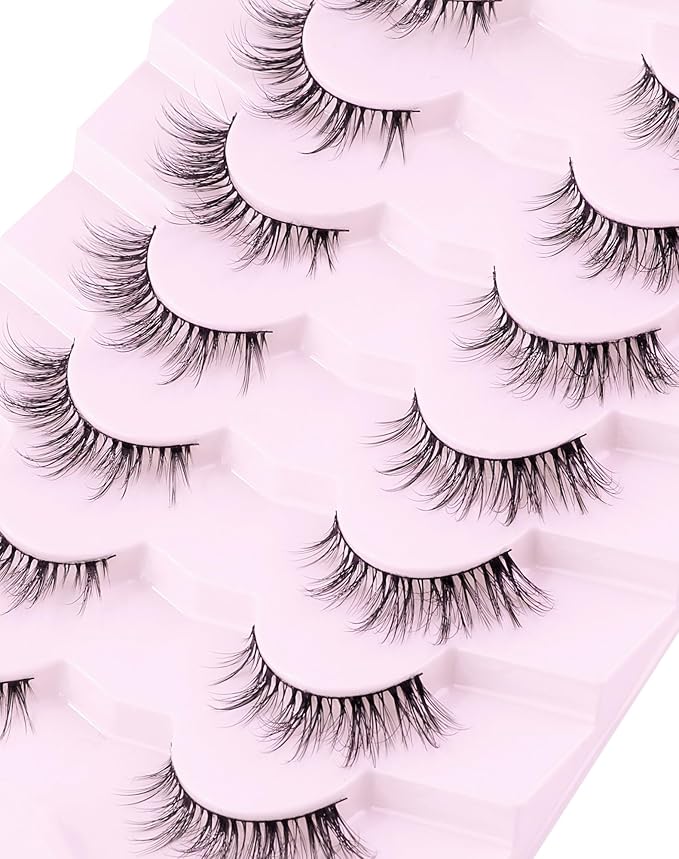 False Eyelashes Cat Eye Lashes Wispy Lashes Fake Lashes Natural Lashes Fake Eyelashes Natural Eyelashes Mink Lashes UP14